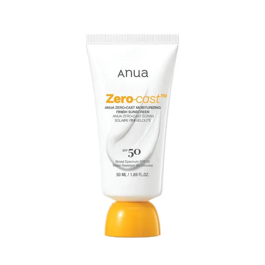 ANUA Zero-Cast Moisturizing Finish Sunscreen 50ml