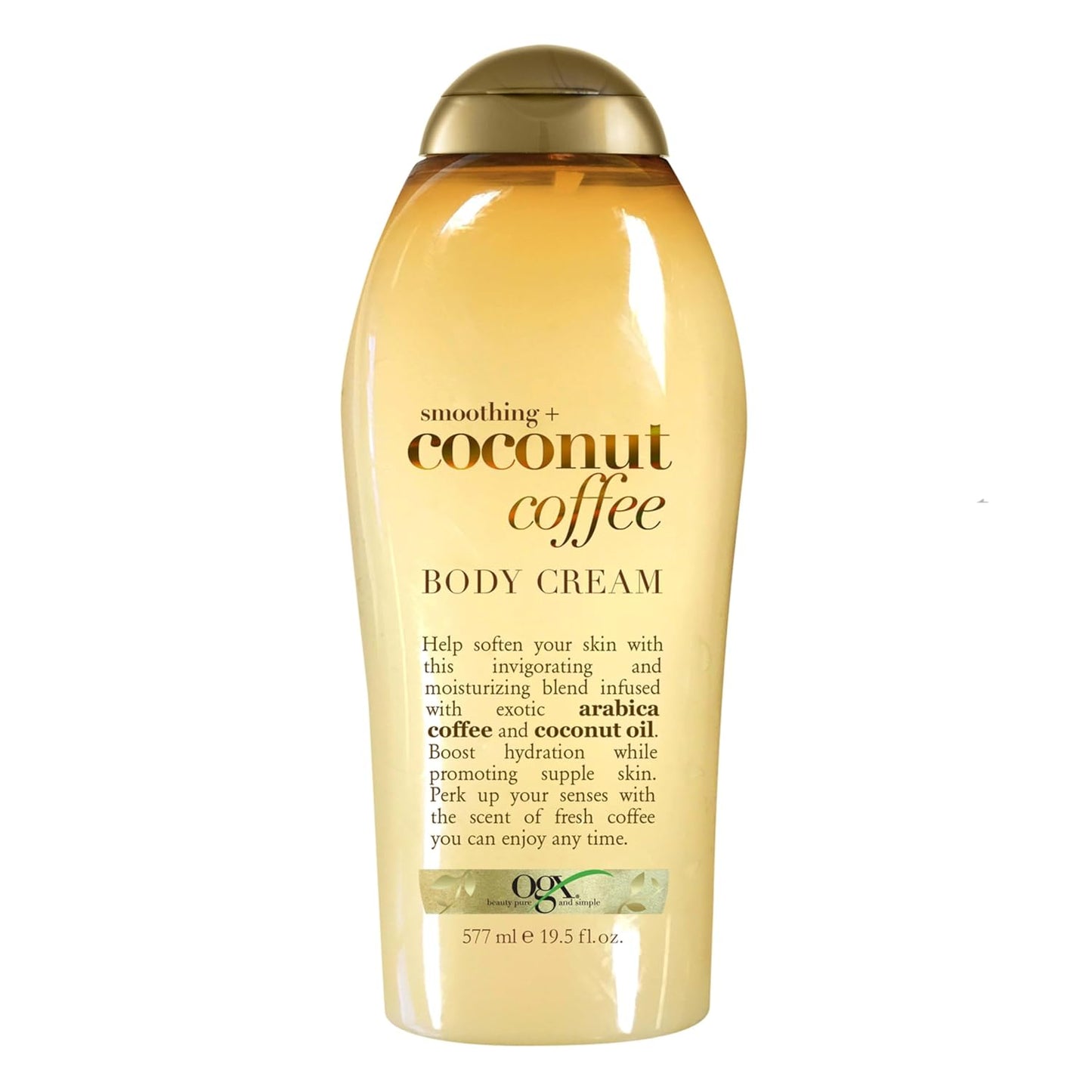 OGX Smoothing + Coconut Coffee Body Cream 577ml