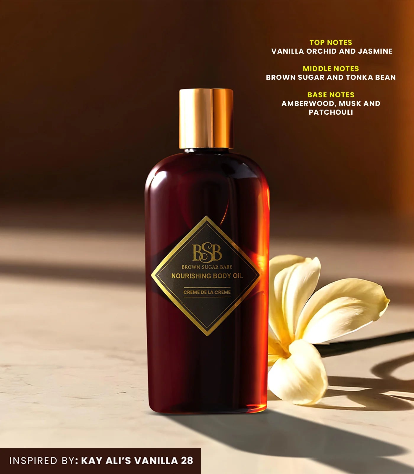 BROWN SUGAR BABE Creme de la Creme Body Oil 118ml