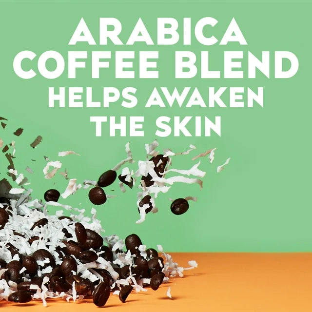 OGX Smoothing + Coconut Coffee Exfoliating Body Scrub (577ml)