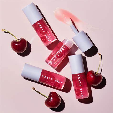 FENTY Treatz Hydrating + Strengthening Lip Oil- Cherry