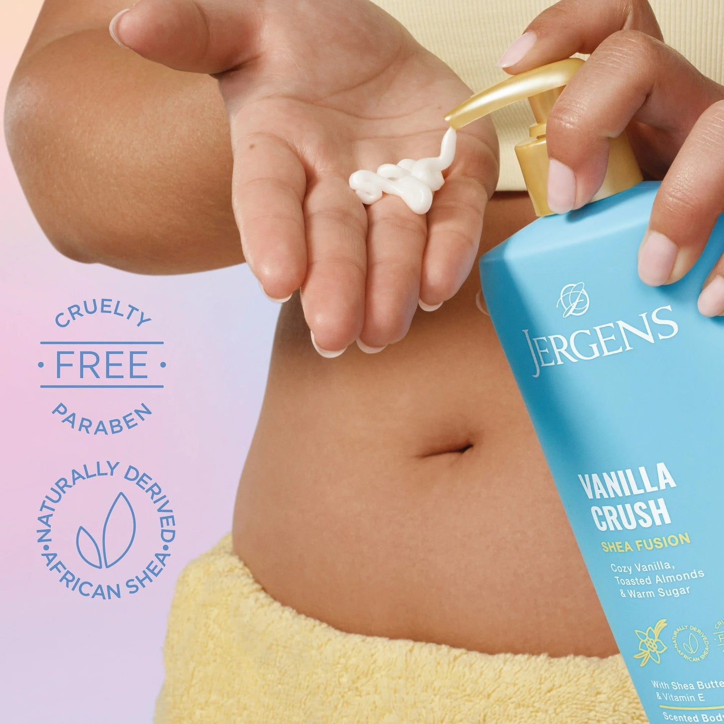 JERGENS Vanilla Crush Shea Fusion Body Lotion (414ml)