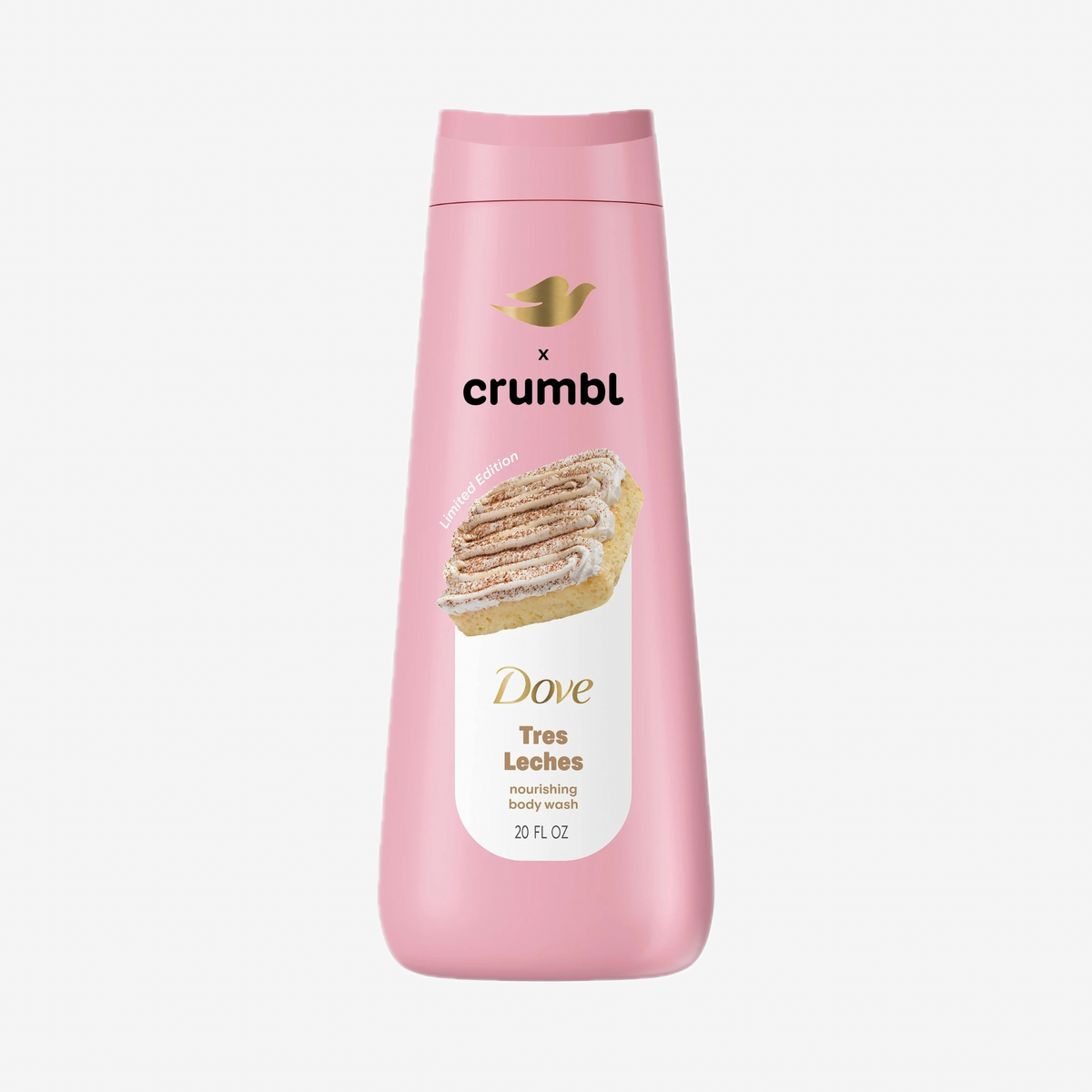 Dove x Crumbl Tres Leches Body Wash