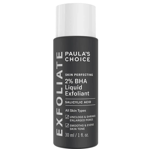 PAULA'S CHOICE Skin Perfecting 2% BHA Liquid Exfoliant - Travel Size (30ml)