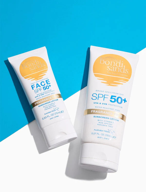 Bondi Sands Fragrance Free SPF 50+ Sunscreen Lotion