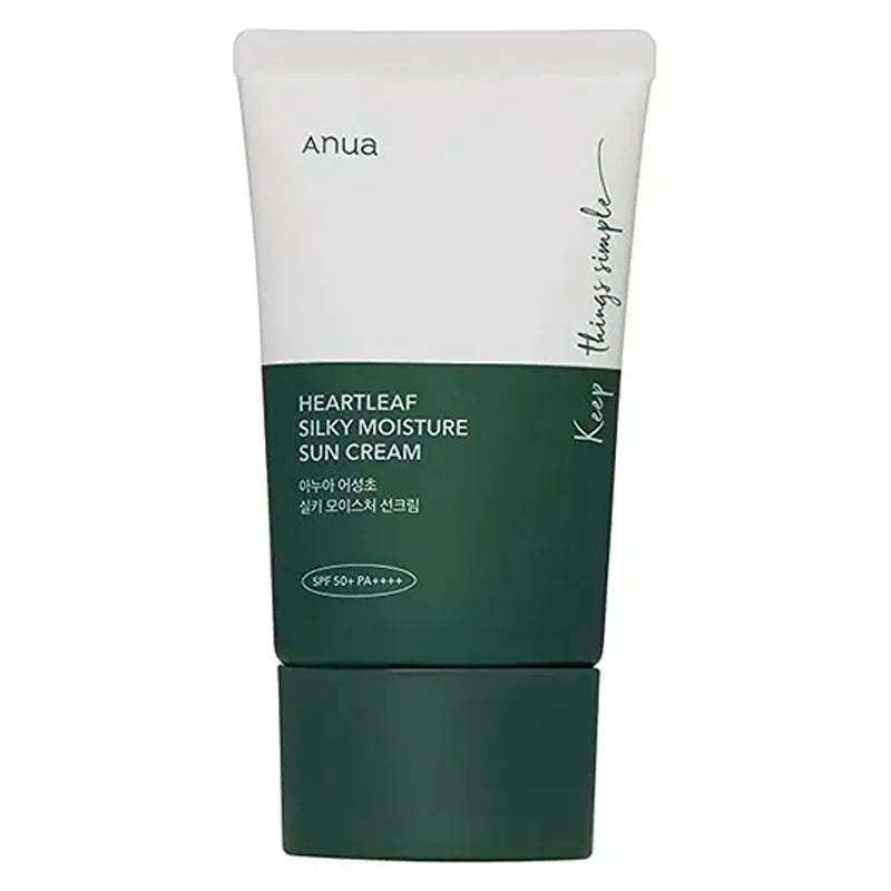 ANUA Heartleaf Silky Moisture Sunscreen 50ml