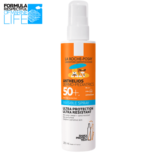 LA ROCHE-POSAY Anthelios Dermo-Paediatrics Sunscreen Invisible Spray SPF50+ For Children 200ml