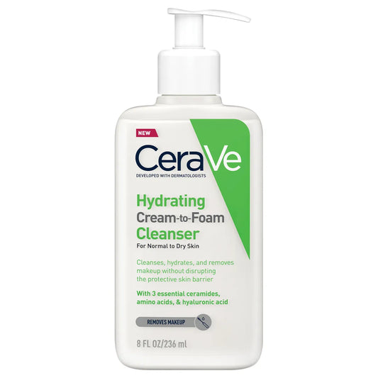CERAVE Cream-to-Foam Cleanser 236ml