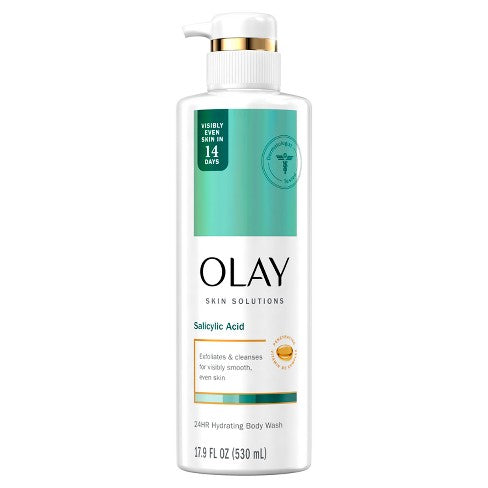 OLAY Skin Solutions Hydrating Body Wash With Salicylic Acid 530ml