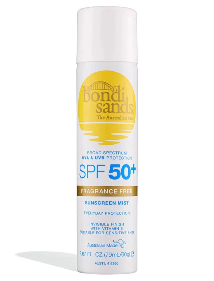 BONDI SANDS SPF 50+ Fragrance Free Sunscreen Mist 60g