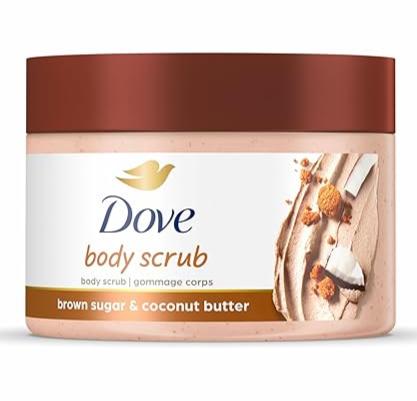 Dove Scrub Brown Sugar & Coconut Butter Body Scrub 298g