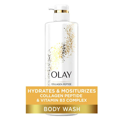 OLAY Cleansing & Firming Women's Body Wash with Vitamin B3 and Collagen