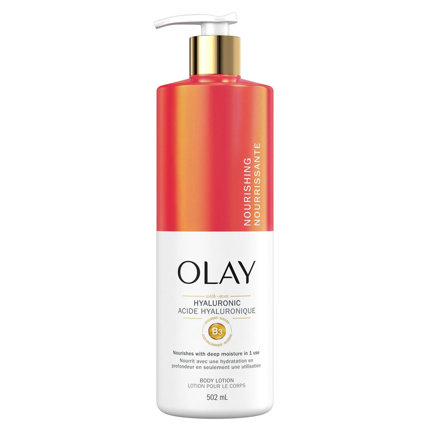 OLAY Nourishing & Hydrating Body Lotion With Hyaluronic Acid 500ml