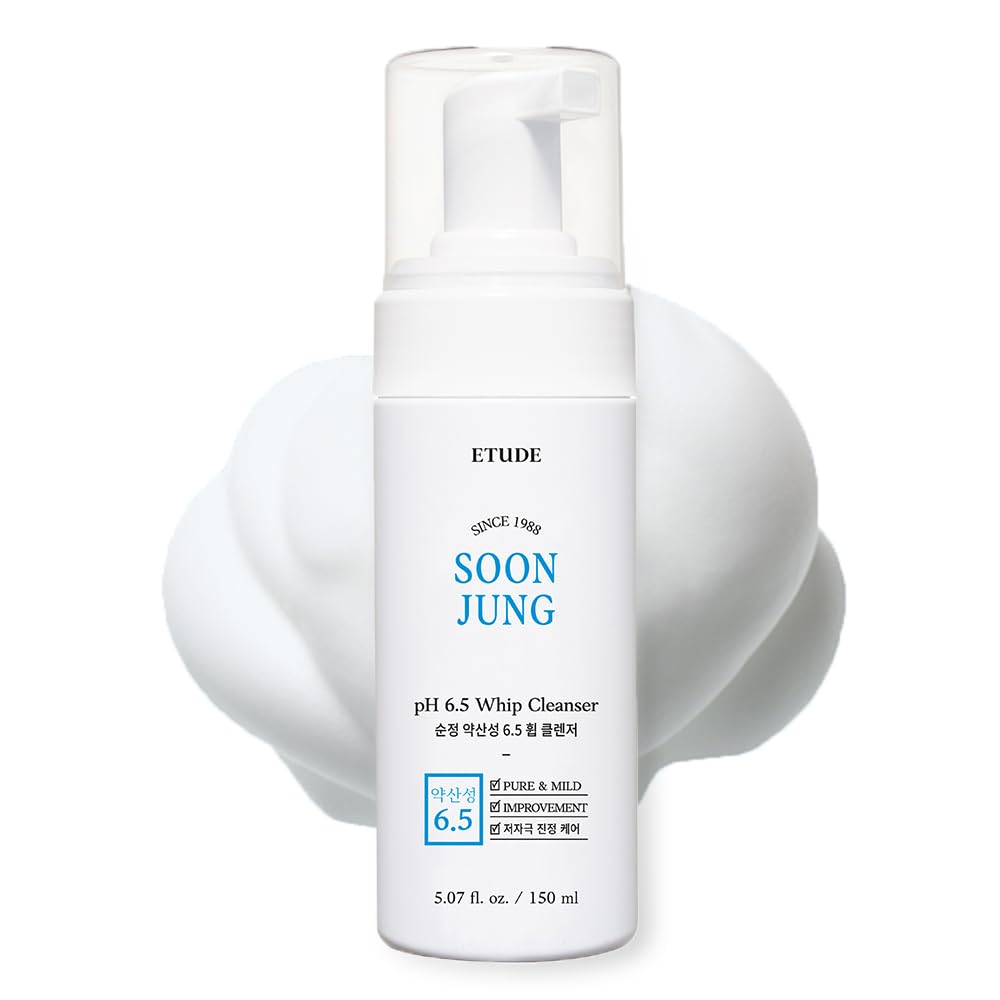 ETUDE SoonJung pH 6.5 Whip Cleanser 150ml