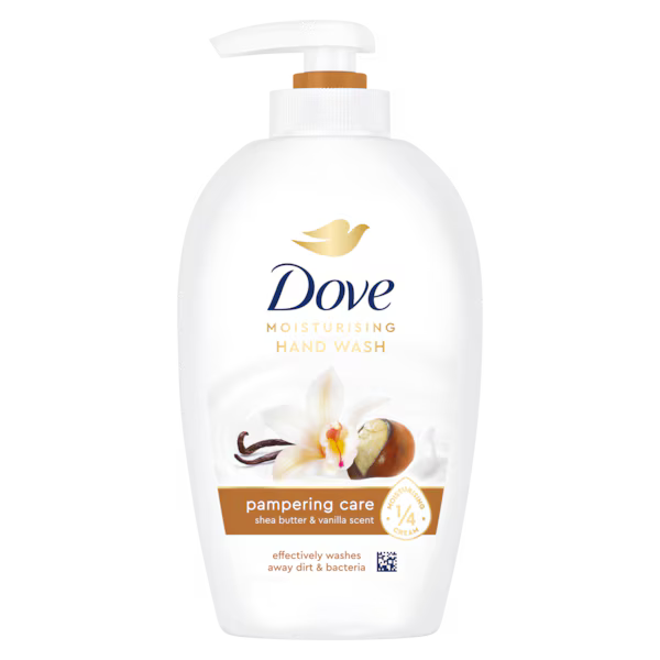 DOVE Advanced Care Shea Butter & Warm Vanilla Hand Wash (355ml)