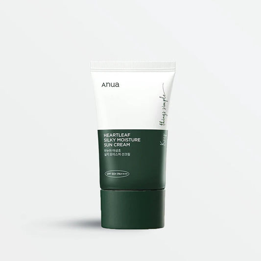 ANUA Heartleaf Silky Moisture Sun Cream SPF50+ PA++++ (50ml)