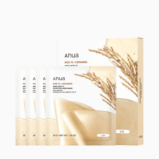 ANUA Rice 70 Glow Collagen Mask