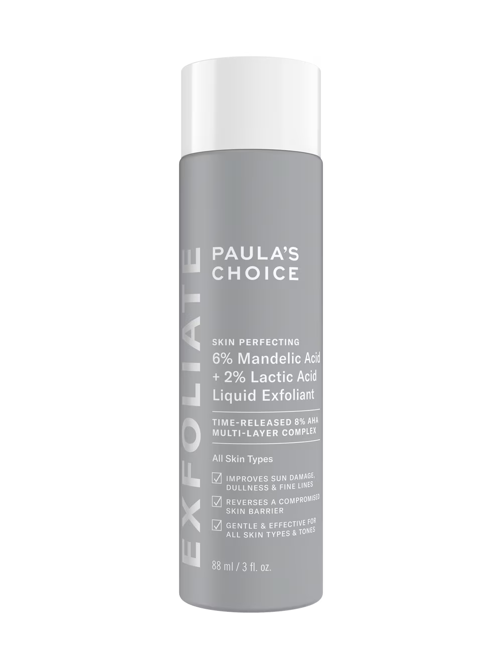 PAULA'S CHOICE 6% Mandelic Acid + 2% Lactic Acid Liquid Exfoliant (88ml)