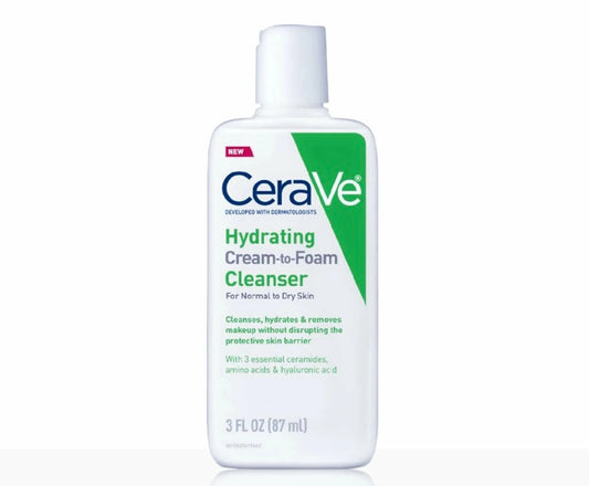 CERAVE Hydrating Cream-to-Foam Cleanser 87ml