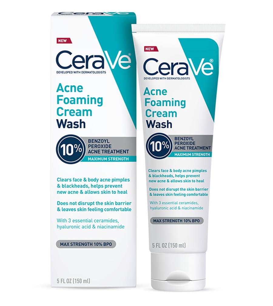 CeraVe Acne Foaming Cream Cleanser (150ml)