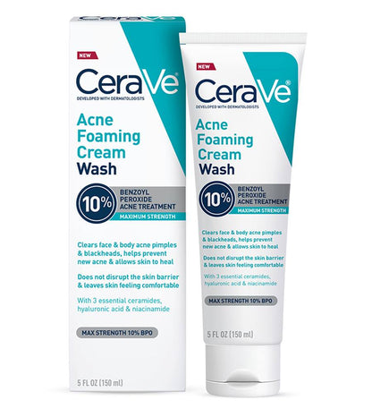 CeraVe Acne Foaming Cream Cleanser (150ml)