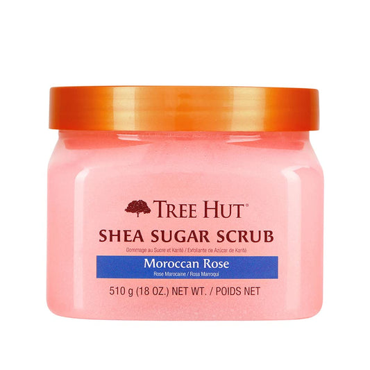 TREE HUT Shea Sugar Scrub- Moroccan Rose