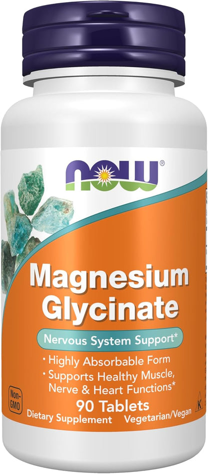 NOW Magnesium Glycinate Tablets