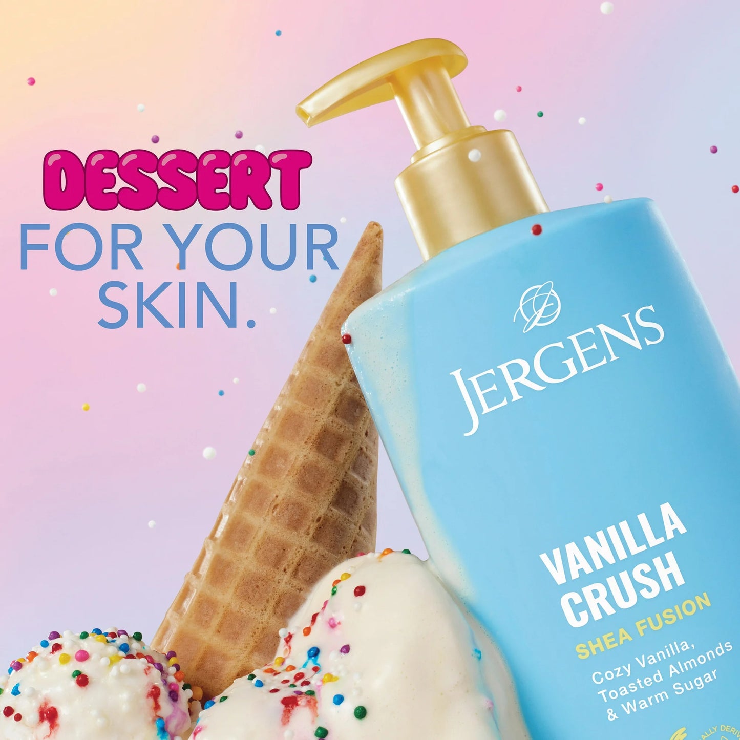JERGENS Vanilla Crush Shea Fusion Body Lotion (414ml)
