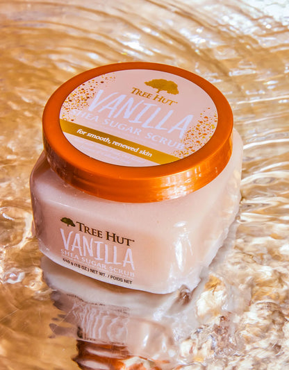 TREE HUT Shea Sugar Scrub- Vanilla