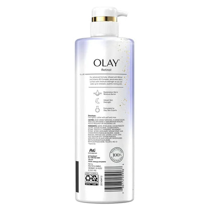 OLAY Cleansing & Renewing Nighttime Women's Body Wash with Vitamin B3 and Retinol