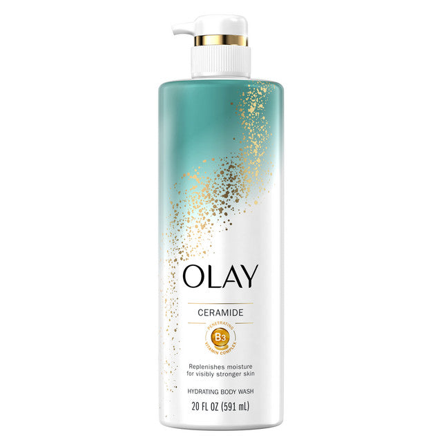 OLAY Cleansing & Strengthening Body Wash with Ceramides and Vitamin B3 Complex