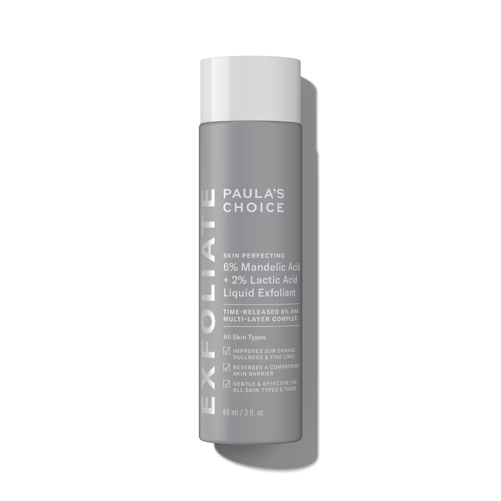 PAULA'S CHOICE 6% Mandelic Acid + 2% Lactic Acid Liquid Exfoliant (88ml)