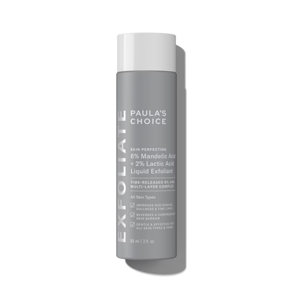 PAULA'S CHOICE 6% Mandelic Acid + 2% Lactic Acid Liquid Exfoliant (88ml)
