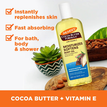 Palmer’s Moisturizes Softens Body Oil
