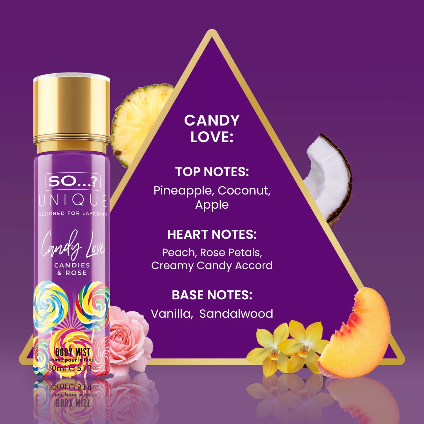 SO...? Unique Candy Love Body Mist 150ml