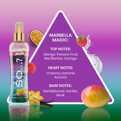 SO...? Marbella Magic Body Mist 200ml