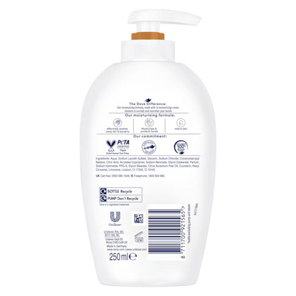 DOVE Advanced Care Shea Butter & Warm Vanilla Hand Wash (355ml)