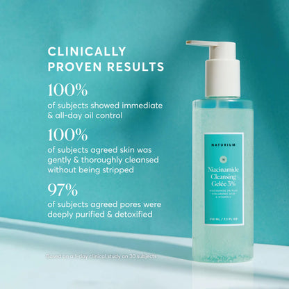 NATURIUM Niacinamide Cleansing Gelée 3% (210ml)