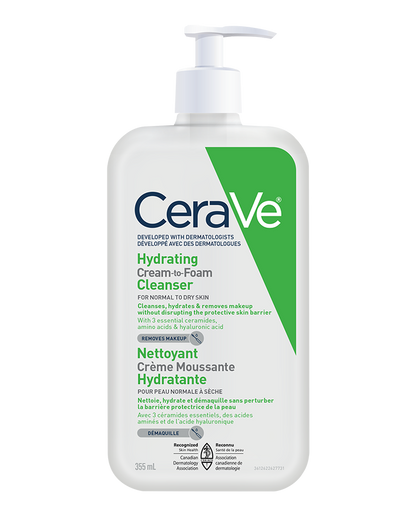 CeraVe Cream-to-Foam Cleanser