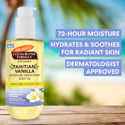 Palmer’s Tahitian Vanilla Moisture Drenching Body Oil