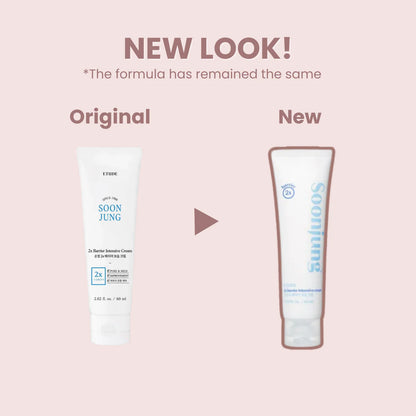 ETUDE HOUSE Soon Jung 2x Barrier Intensive Cream (60ml)