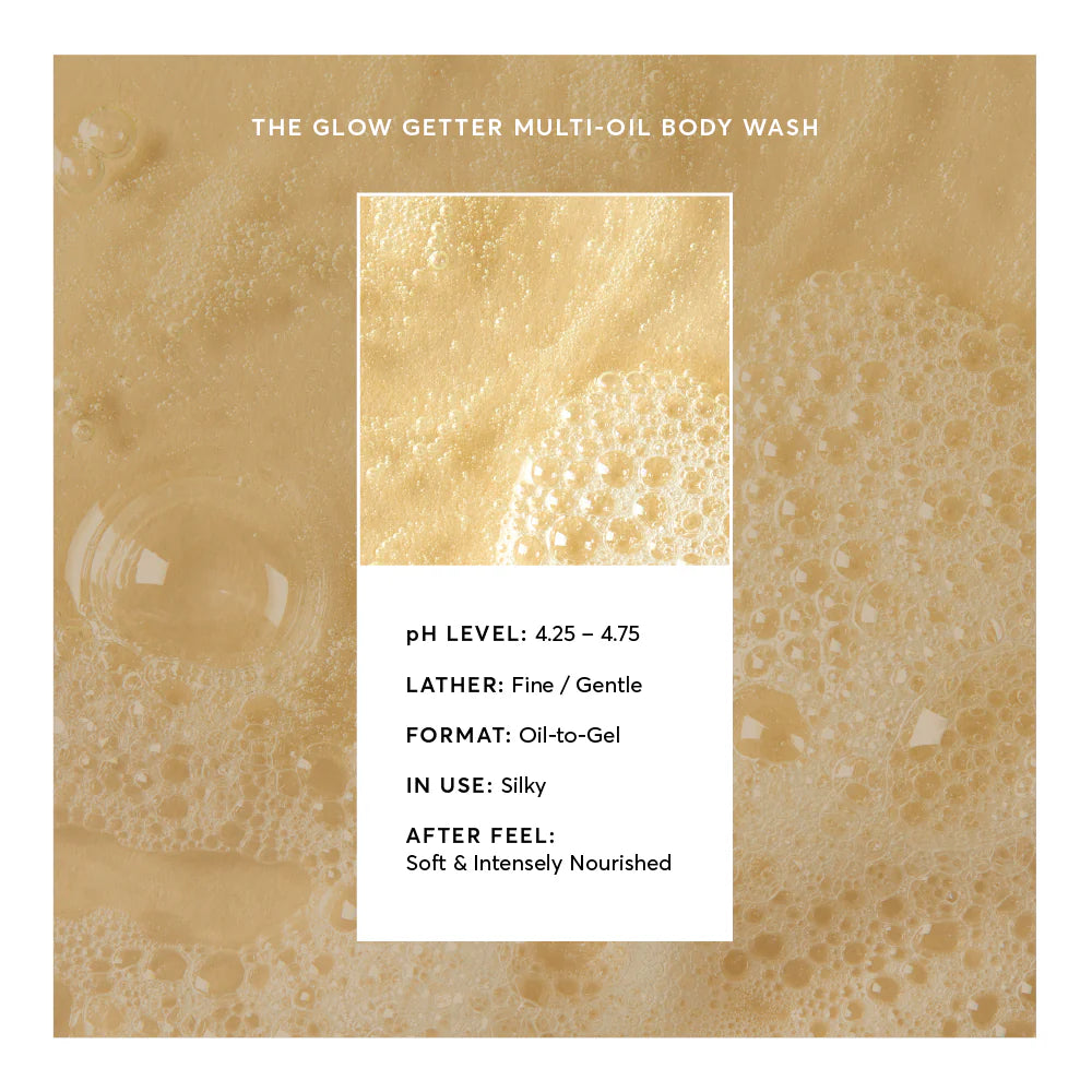 NATURIUM The Glow Getter Multi-Oil Hydrating Body Wash (500ml)