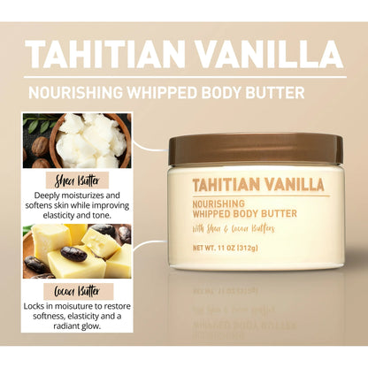 WALMART Tahitian Vanilla Whipped Body Butter (312g)