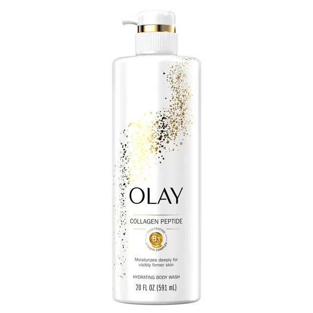 OLAY Cleansing & Firming Women's Body Wash with Vitamin B3 and Collagen