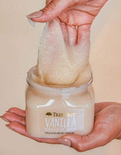 TREE HUT Shea Sugar Scrub- Vanilla