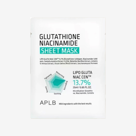 APLB Glutathione Niacinamide Sheet Mask