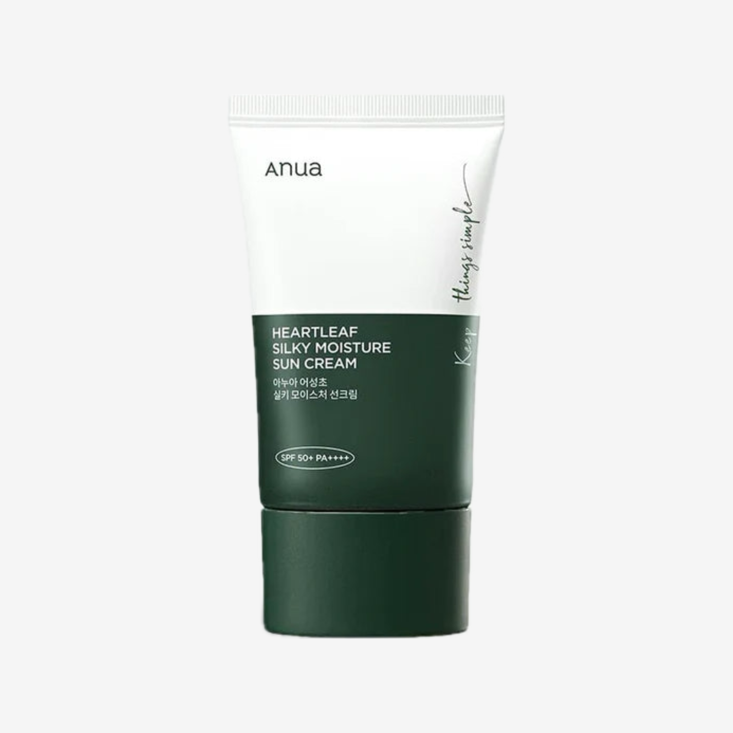 Anua Heartleaf Silky Moisture Sun Cream SPF50+