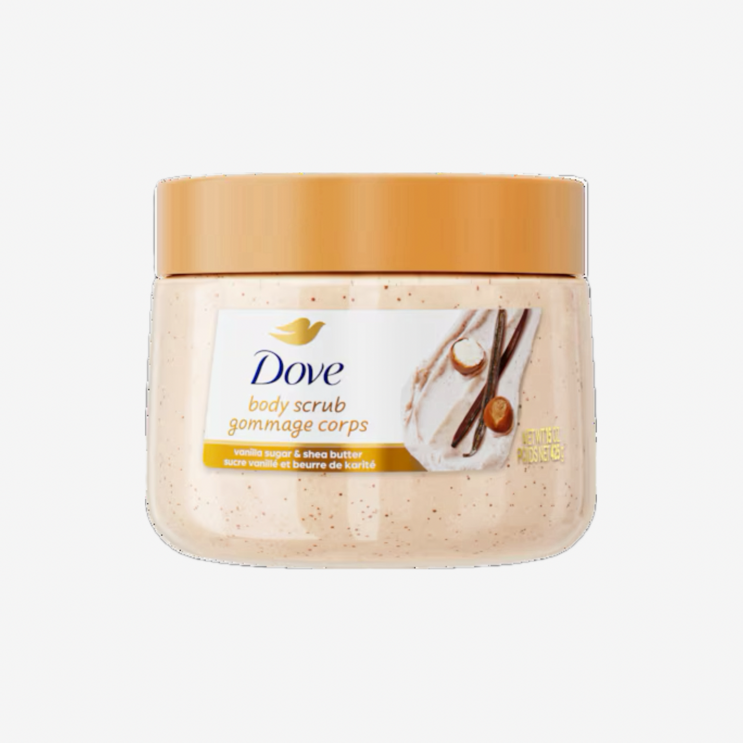 Dove Vanilla Sugar & Shea Butter Body Scrub