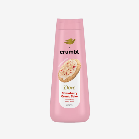 Dove x Crumbl Strawberry Crumb Cake Body Wash