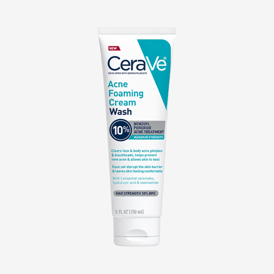 CeraVe Acne Foaming Cream Cleanser